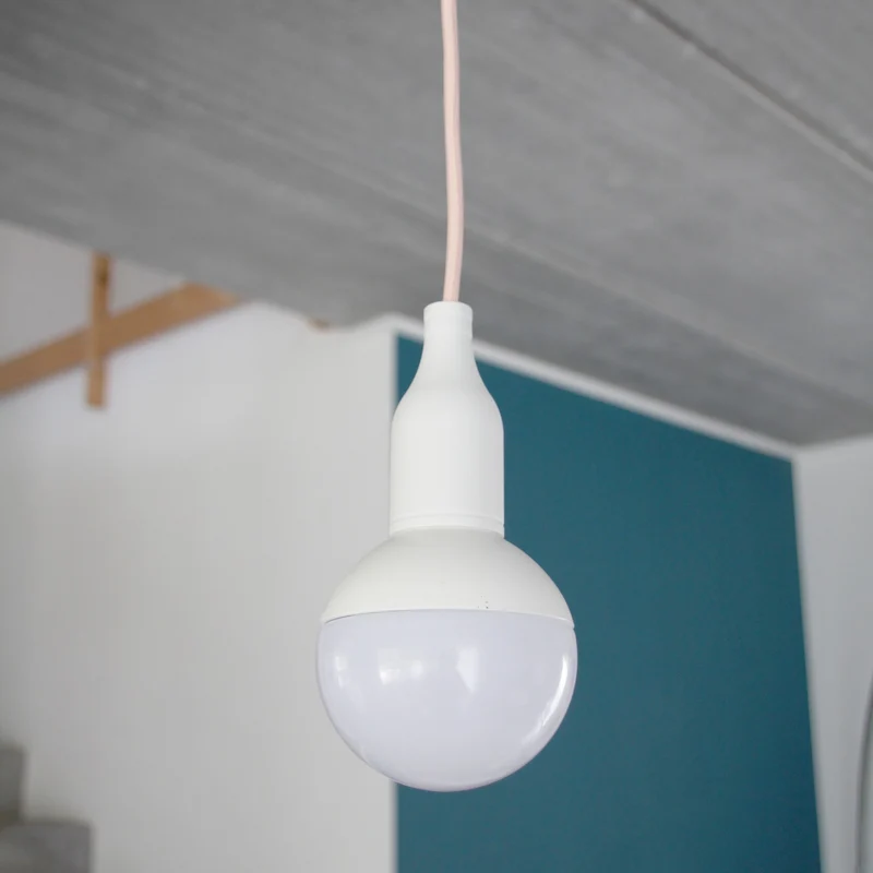 Design classic Aluminum lampholder - white