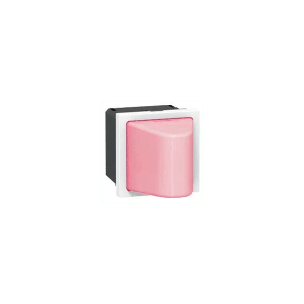 Hublot rouge Mosaic 230 V 2 modules LEGRAND 078570