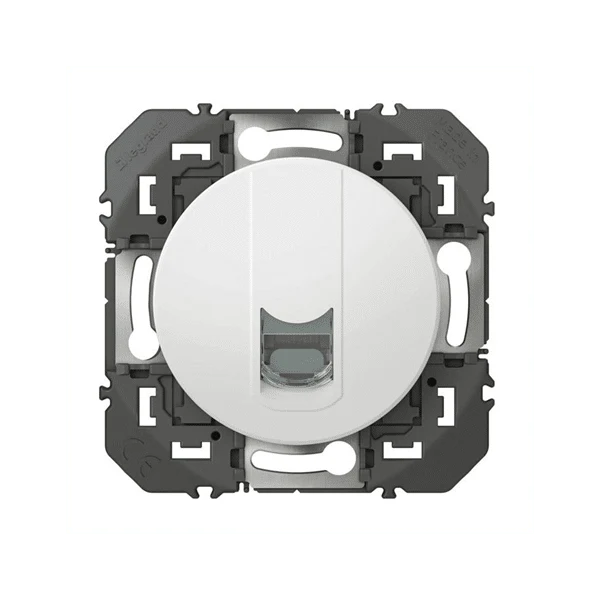 Legrand Dooxie prise informatique RJ45 cat6 STP finition blanc 600375