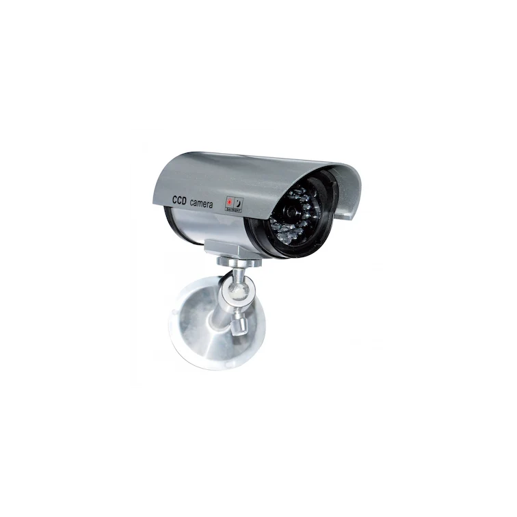 Dummy outdoor camera with red LED