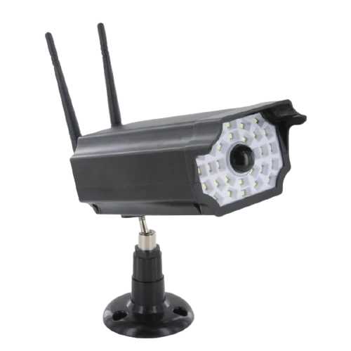 Dummy solar camera with PIR detector and Flash Led integrated