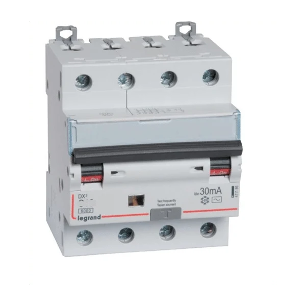DX3 4P C32 6000A AC 30MA 4M LEGRAND 411189