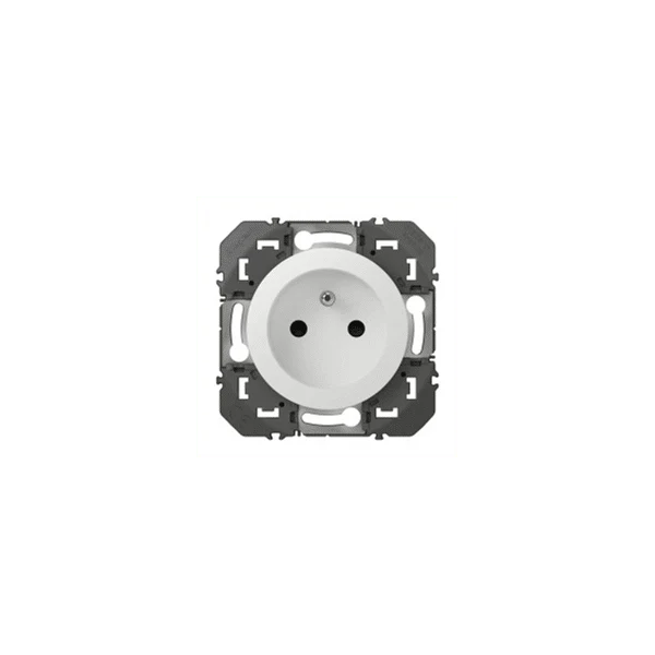 Legrand Dooxie prise de courant 2P+T à puits 16A blanc 600337