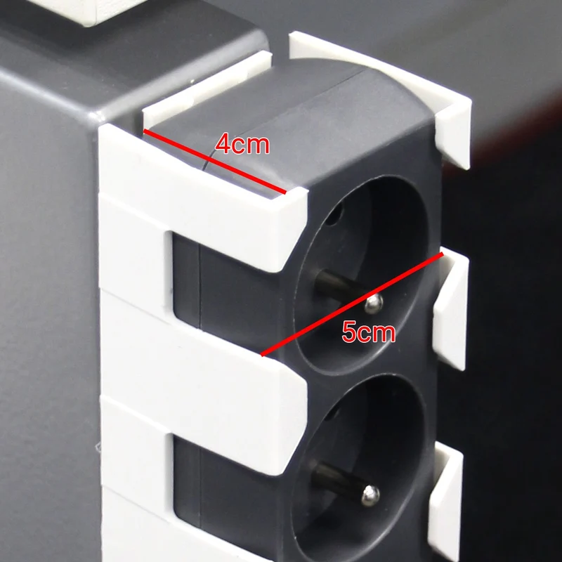 Wall bracket for power strip - White