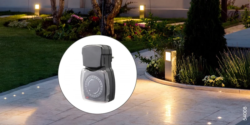 Waterproof mechanical timer - FR socket