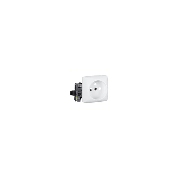 Prise de courant 2P+T appareillage saillie composable blanc 16A LEGRAND 086127