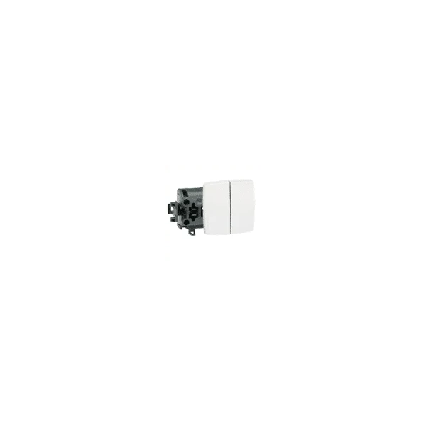 Interrupteur double va-et-vient 10A 250V LEGRAND 086120L