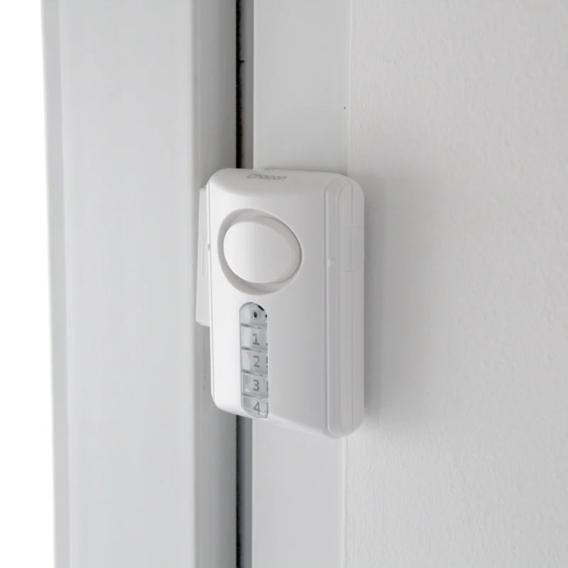 Opening detector with alarm + code