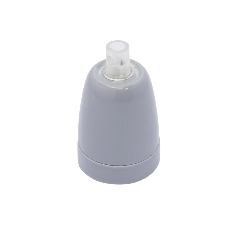 Ceramic lamp holder - Grey