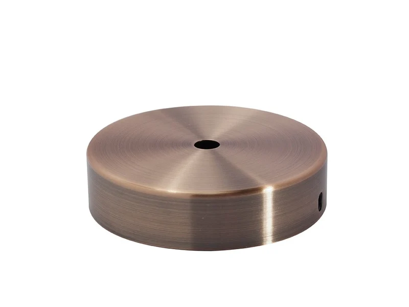 Metal ceiling rose - copper