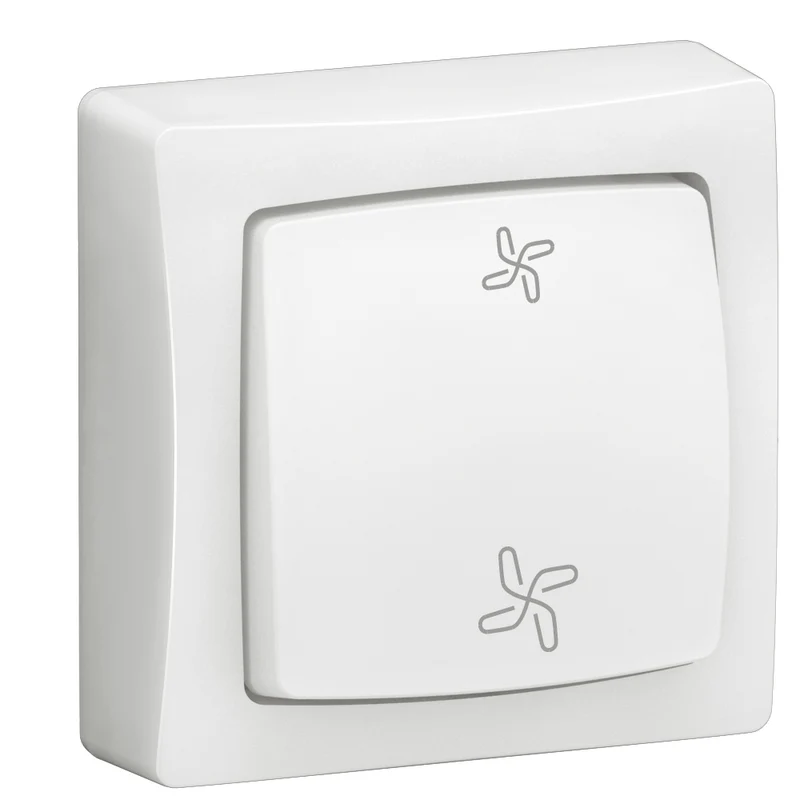 Commande de VMC appareillage saillie complet Blanc LEGRAND 086016L