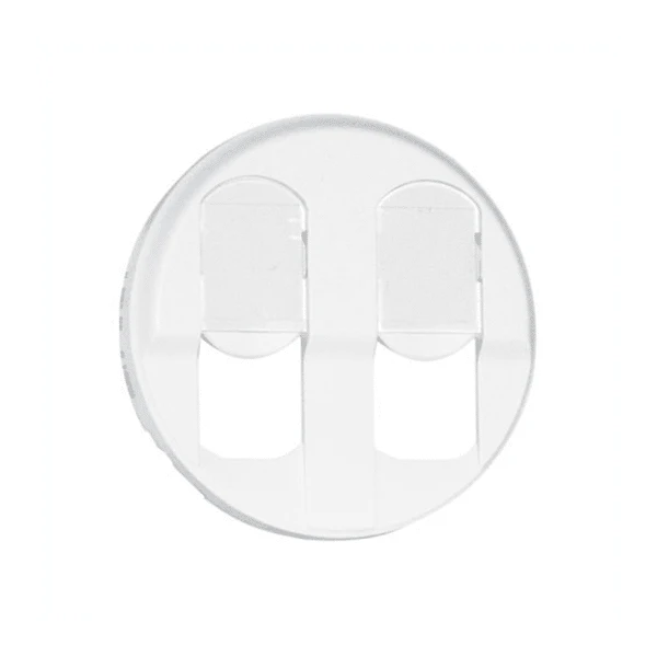 Enjoliveur Céliane pour prise double RJ45 Blanc Legrand 068252