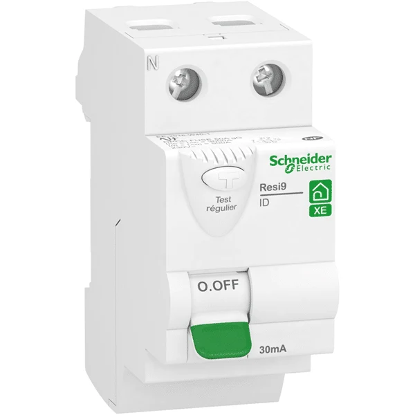 Schneider Electric Resi9 XE interrupteur différentiel 2P 63A 30mA Type A R9ERA263