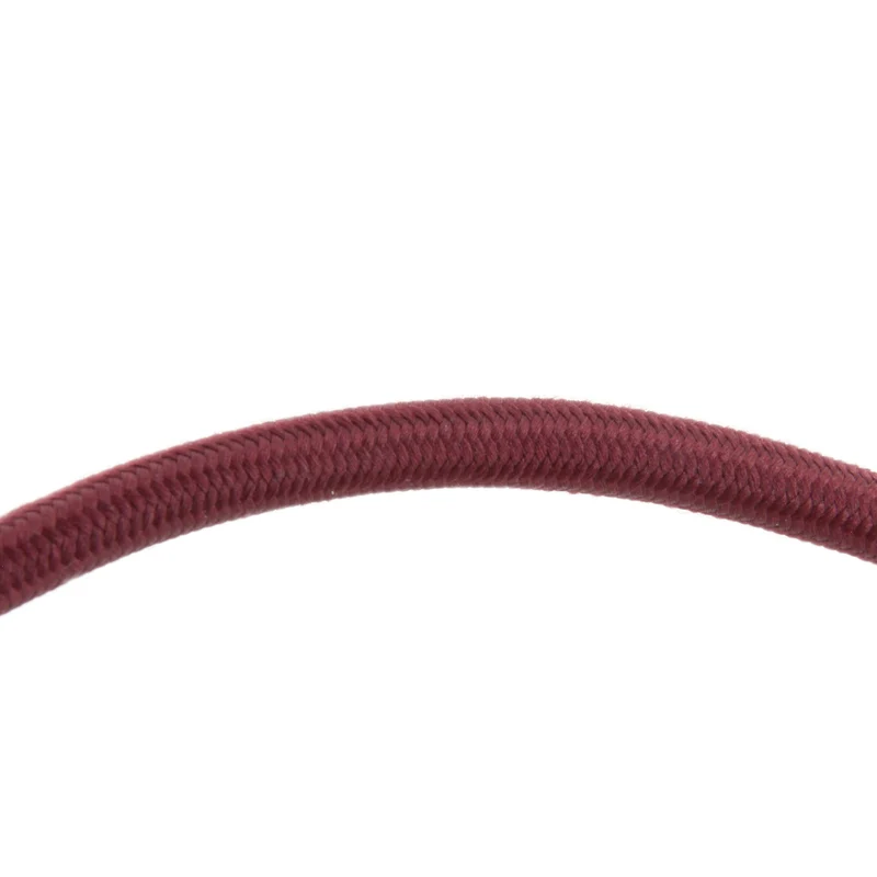 Fabric cable 3 m - brick red