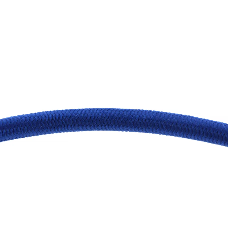 Fabric cable 3 m - electric blue