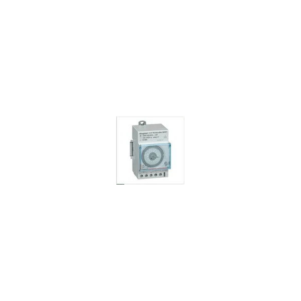 Interrupteur horaire analogique programme hebdomadaire 3 modules avec réserve de marche LEGRAND 412795