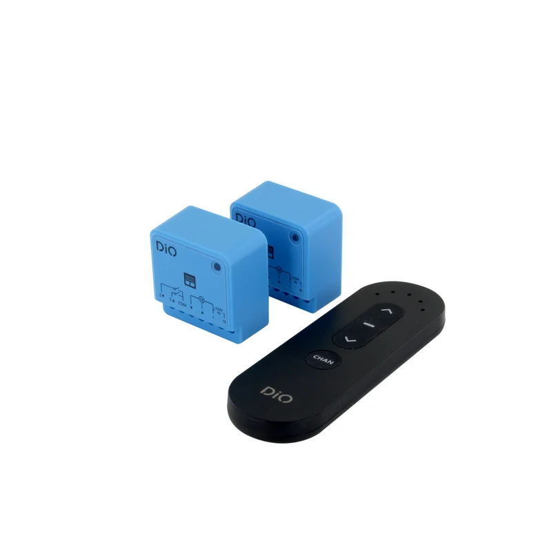 Kit of 2 shutter modules with 5-channel remote control (433 MHz / Zigbee / BLE)