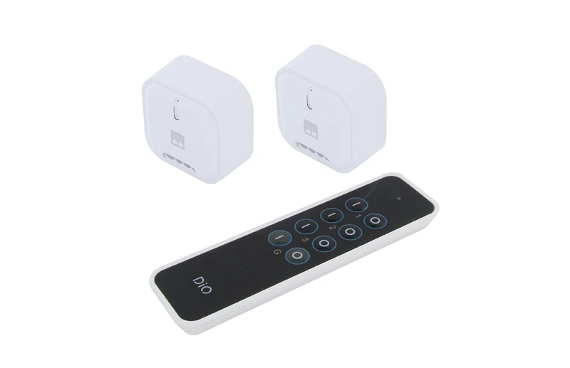 Set of 2 dimmer modules for shutters + 3-channel remote control