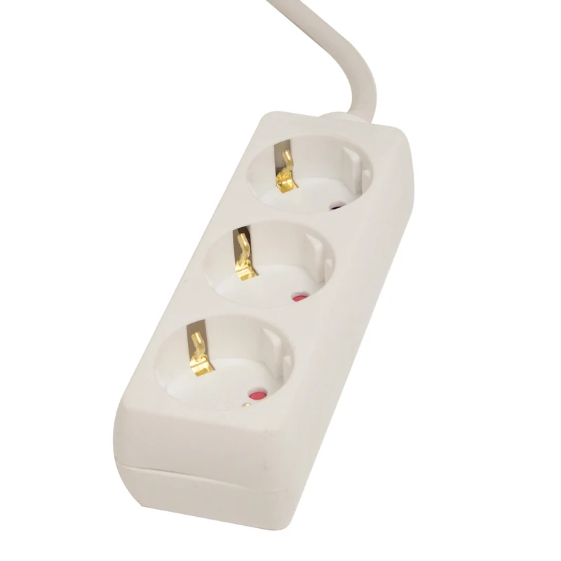 Power strip 3 x 16 A - 3 m - White (SCH)