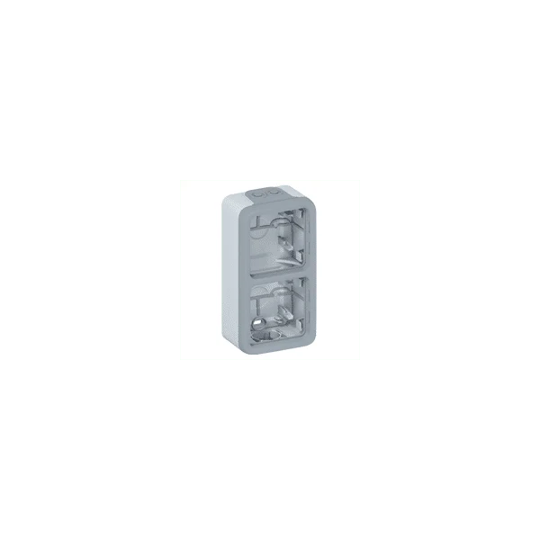 Boitier à embouts plexo 2 postes verticaux IP55 LEGRAND 069661
