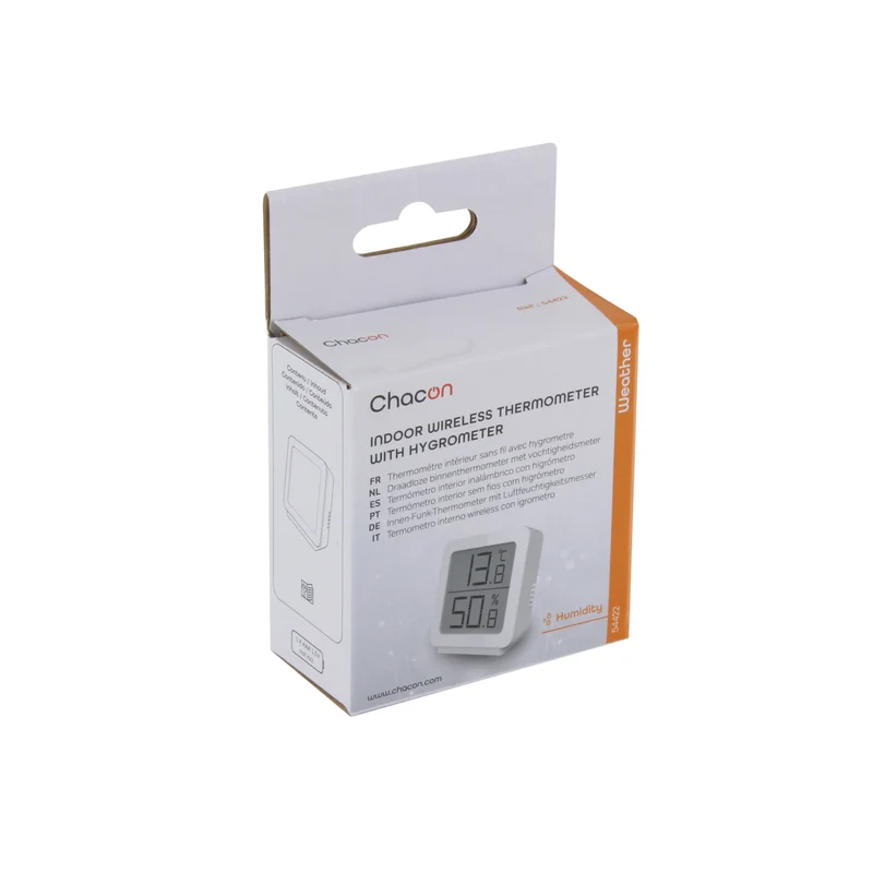 Indoor wireless thermometer with hygrometer