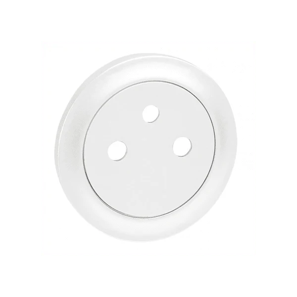 Enjoliveur prise de courant Céliane 2P+T surface blanc Legrand 068111