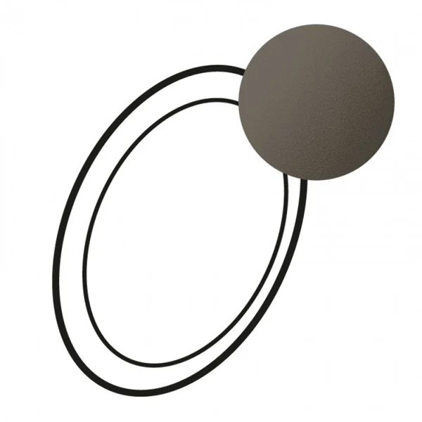 Enjoliveur Céliane pour lampe débrochable autonome Graphite 067968