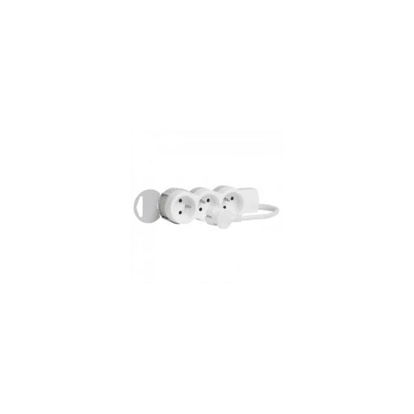 Rallonge multiprise 3 prises de courant 3x2P+T cordon 1,5 m Legrand 049470