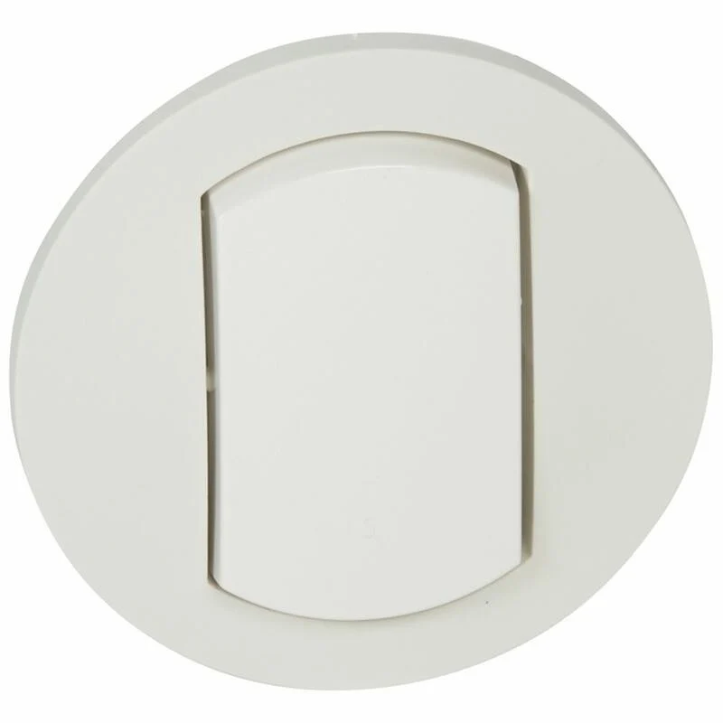 Enjoliveur simple Céliane IP 44 blanc Legrand 067801