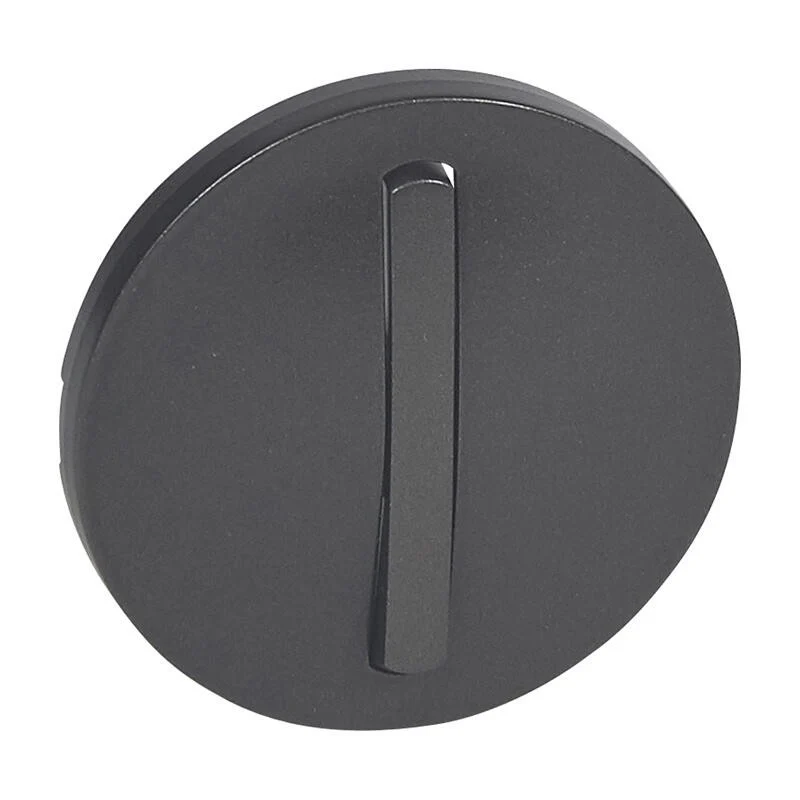 Enjoliveur Céliane va-et-vient poussoir doigt étroit Graphite - Legrand 065201