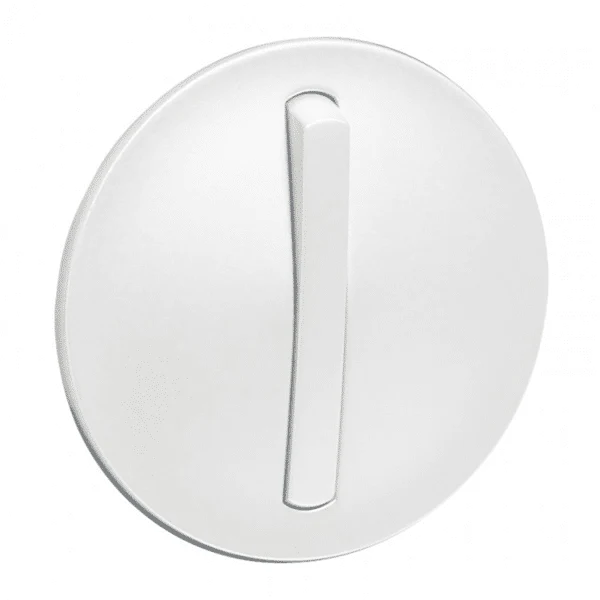 Enjoliveur Céliane pour va-et-vient et poussoir avec couronne lumineuse doigt étroit Blanc 065003