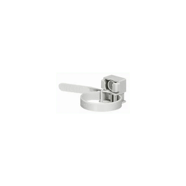 Collier à embase pour tube Ø16 à 32 gris Legrand 031900