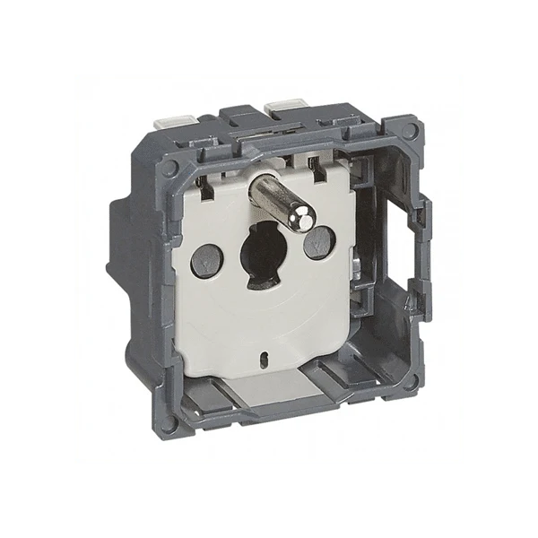 Prise de courant Céliane - 16A 250V 2P+T - bornes auto - Legrand 067111