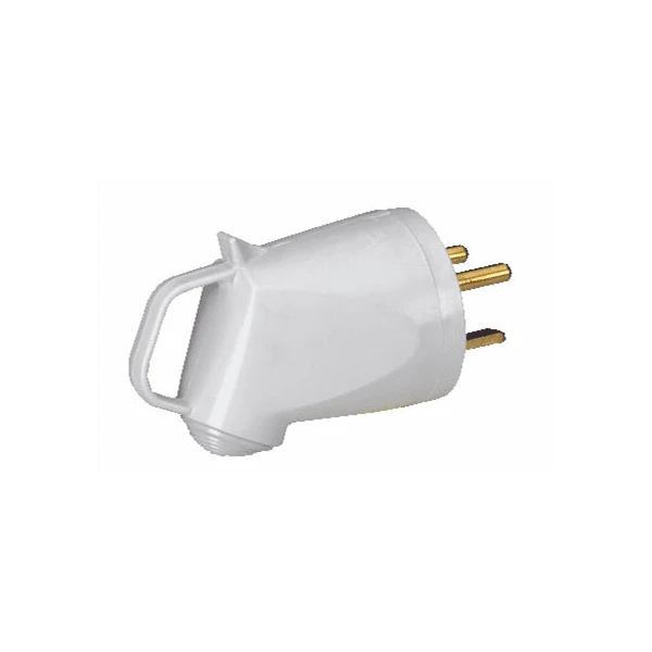 Fiche plexo 2P+T 32A IP44 - poignée avec sortie latérale - LEGRAND 055852