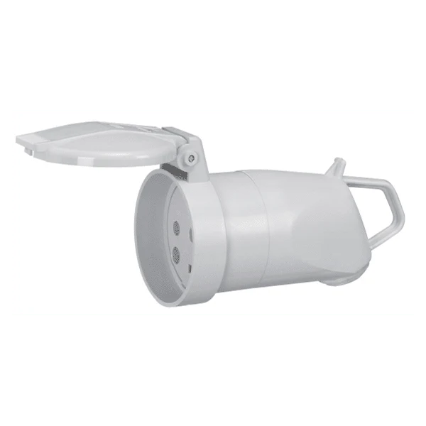Prolongateur plexo 3P+N+T - 20A IP44 - poignée avec sortie latérale - LEGRAND 055667
