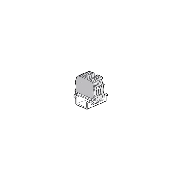 Cloison terminale pour bloc jonction pas 5/6/8/10mm LEGRAND 037550