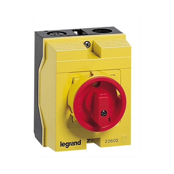 Interrupteur de proximité 2 vitesses 3P+N 25A LEGRAND 022602