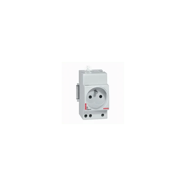 Prise modulaire 2P+T 10/16 A à éclips LEGRAND 004280