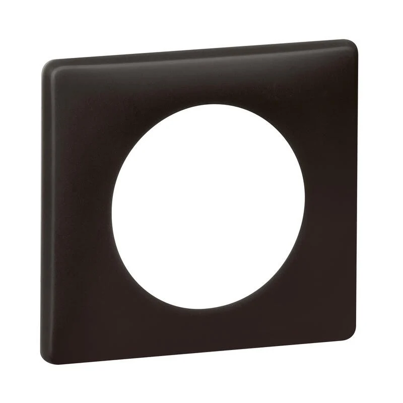 Céliane plaque 1 poste - poudrée Basalte - Legrand 066741