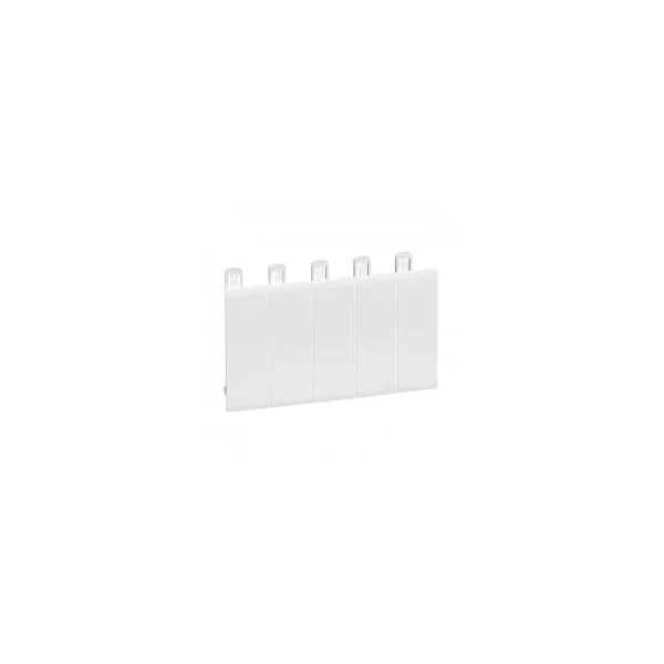 Obturateur pour tableau 5 modules blanc 001660