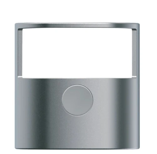 Enjoliveur interrupteur automatique gallery titane Hager WXD050T