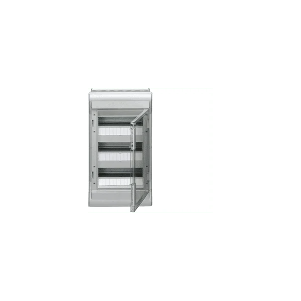 Coffret étanche IP 55 3X12 modules HAGER VE312F