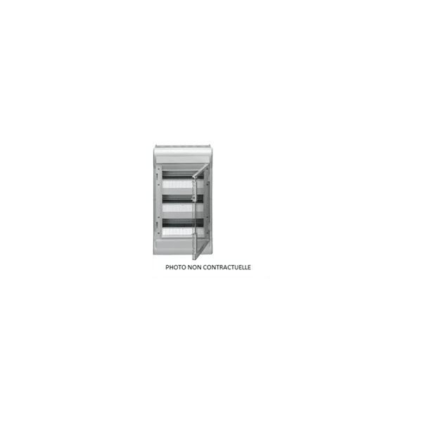 Coffret étanche IP 55 12 modules HAGER VE112F