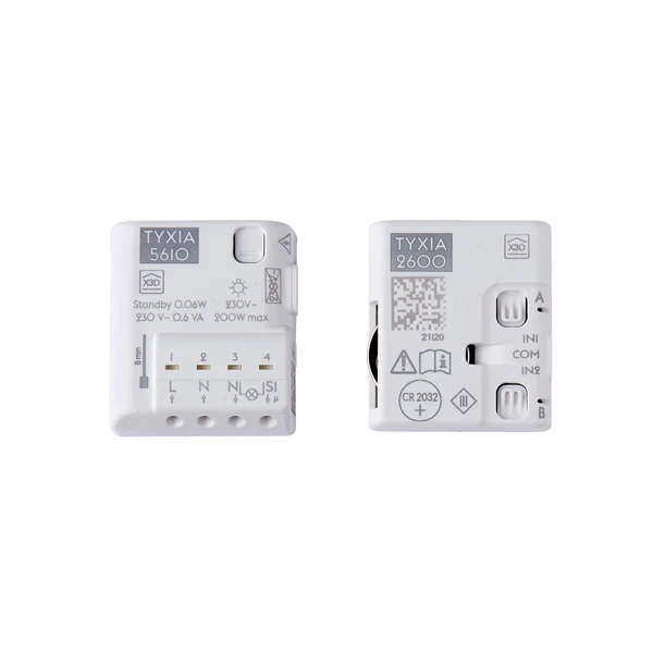 Pack Tyxia 501 - pour création d'un va-et-vient sans fil avec neutre - Delta Dore 6351407