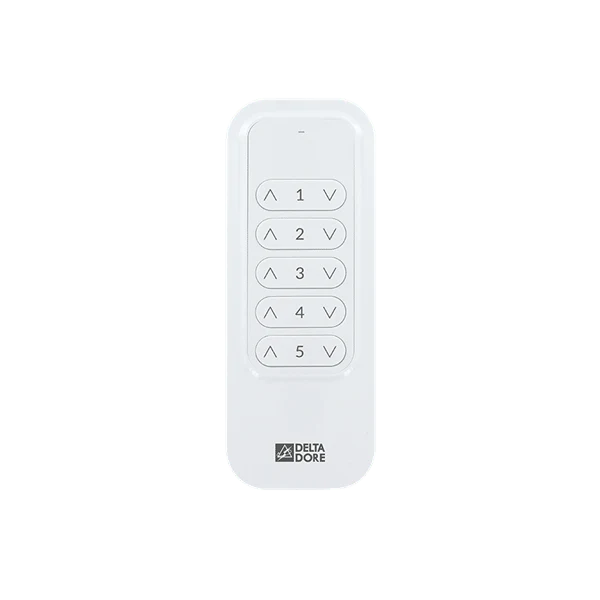 Télécommande radio Tyxia 1700 - 5 voies pour volets roulants et éclairages - Delta Dore 6351403