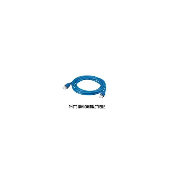 Cordon de brassage RJ45/RJ45 Grade 3 1m HAGER TN714