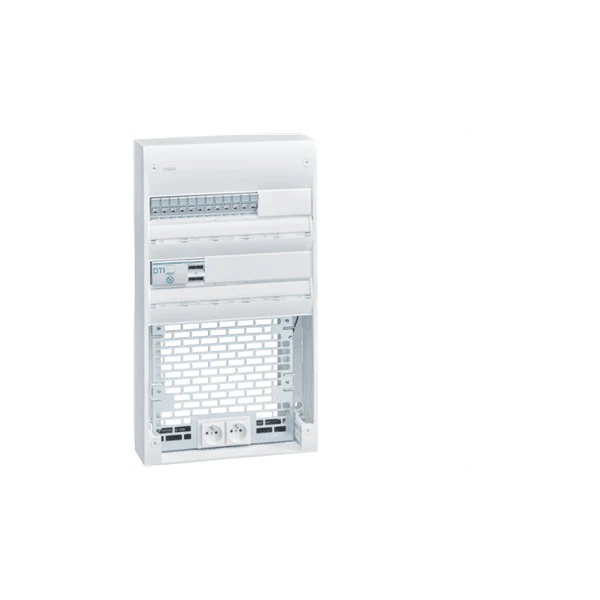 Hager coffret VDI Gamma+ 18 avec multimédia 2 rangées 36 modules Grade 3TV TN435