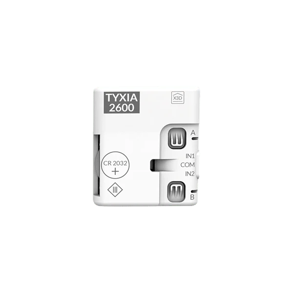 Emetteur pile nanomodule Tyxia 2600 - X3D 2 voies multifonction - Delta Dore 6351399