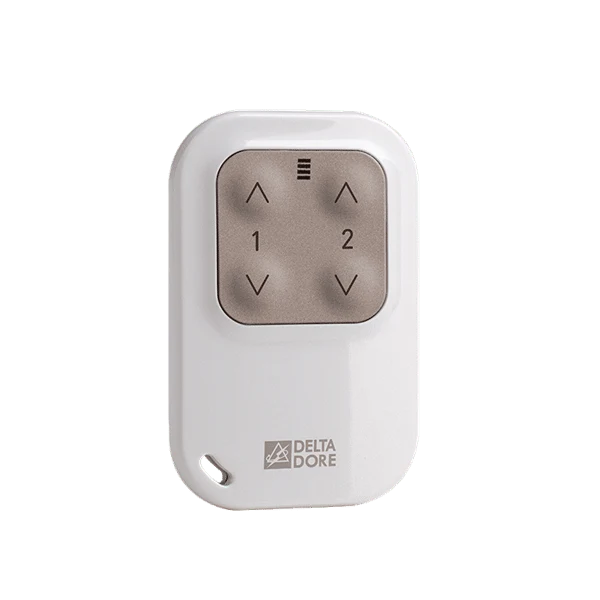 Télécommande porte-clé 4 touches Tyxia 1400 DELTA DORE 6351388