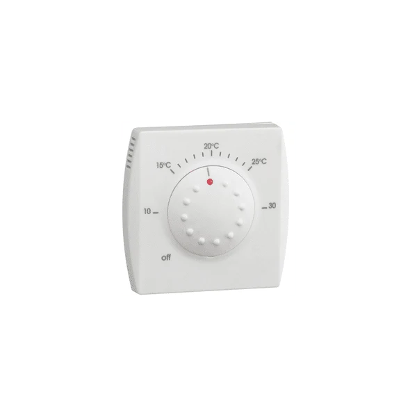 Thermostat semi-encastré avec voyant HAGER 25110